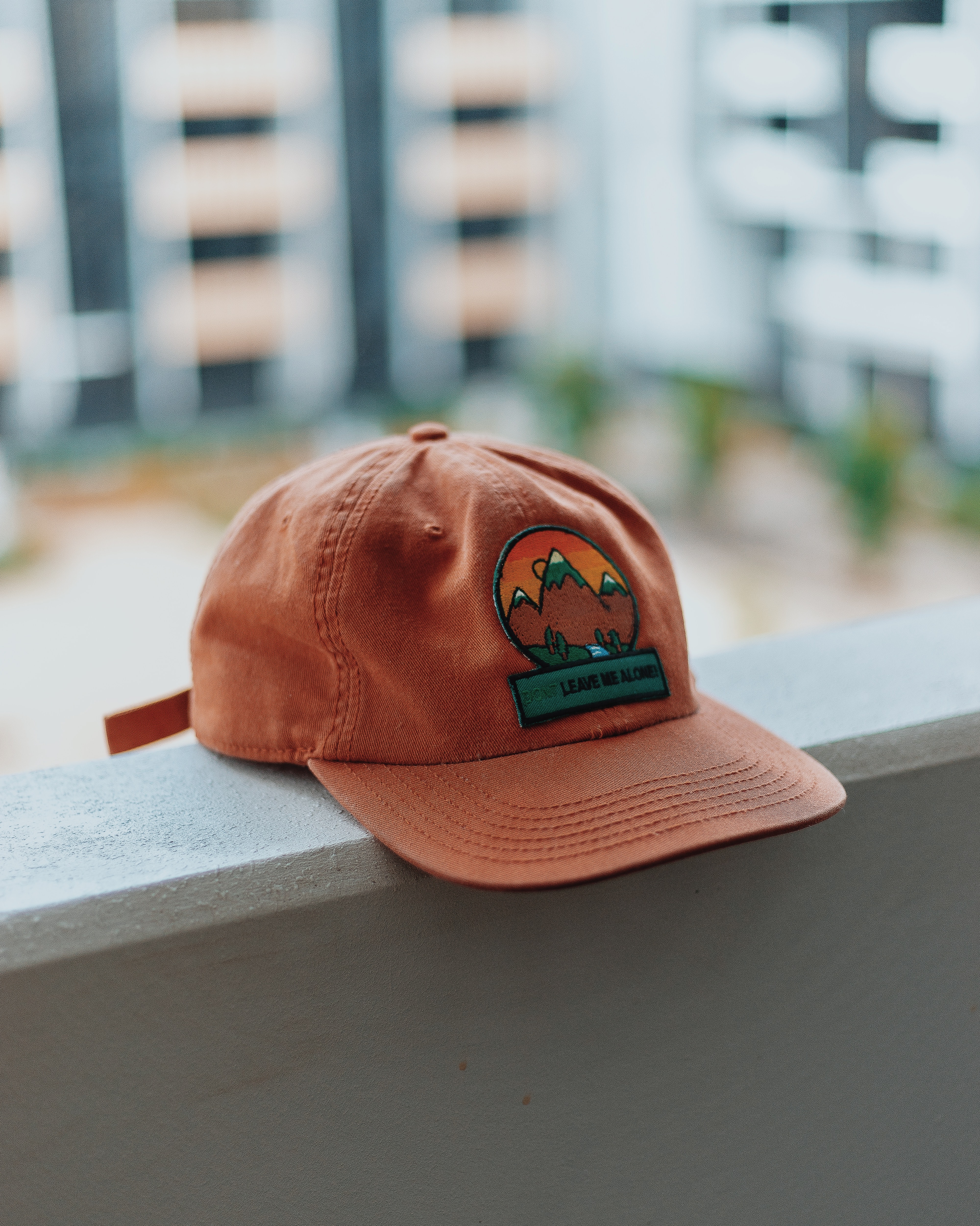 Casquette orange